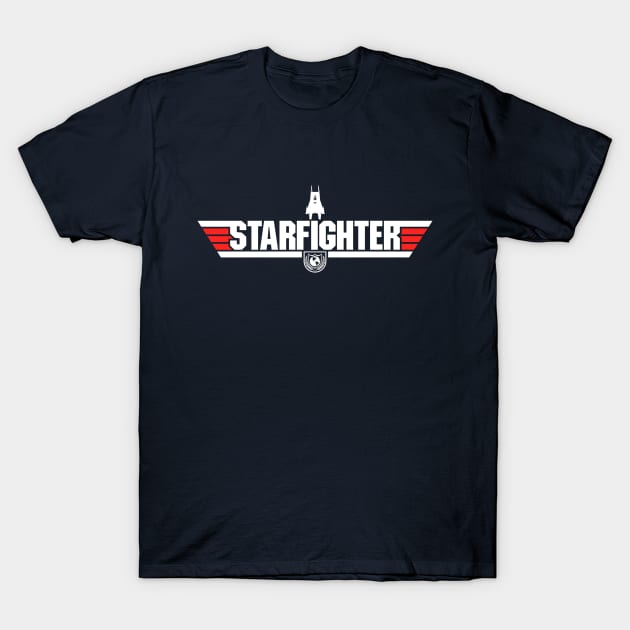 Top Starfighter T-Shirt by JWDesigns